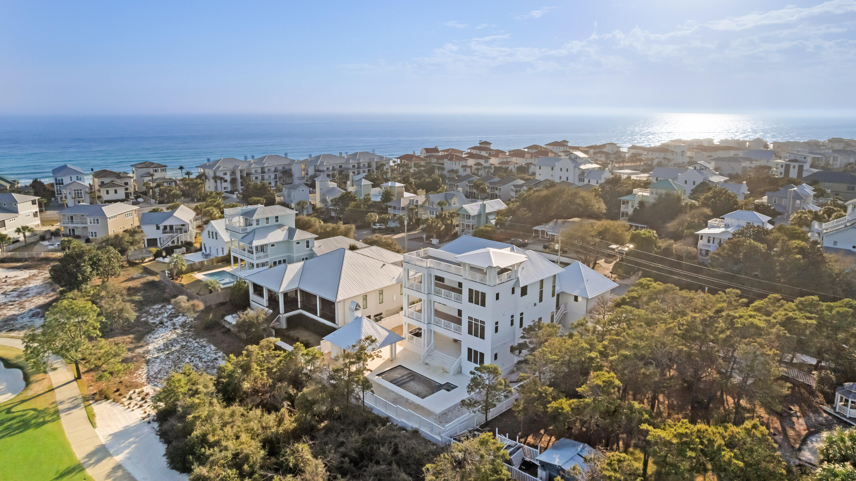 104 Allen Loop Drive Santa Rosa Beach, FL 32459 - Photo 3 of 27 Aerial to Beach Access