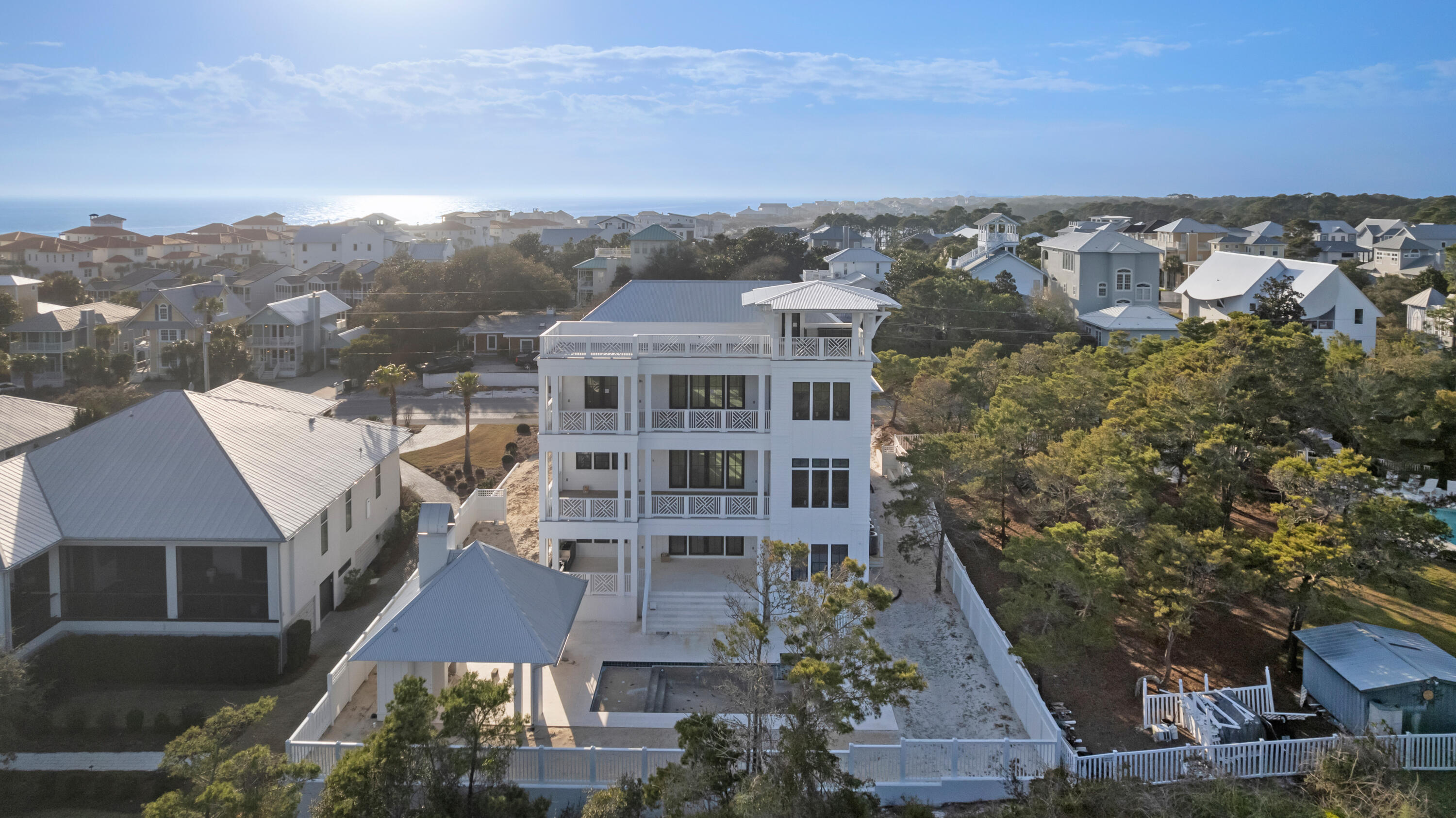104 Allen Loop Drive Santa Rosa Beach, FL 32459 - Photo 4 of 27 Rear Elevation
