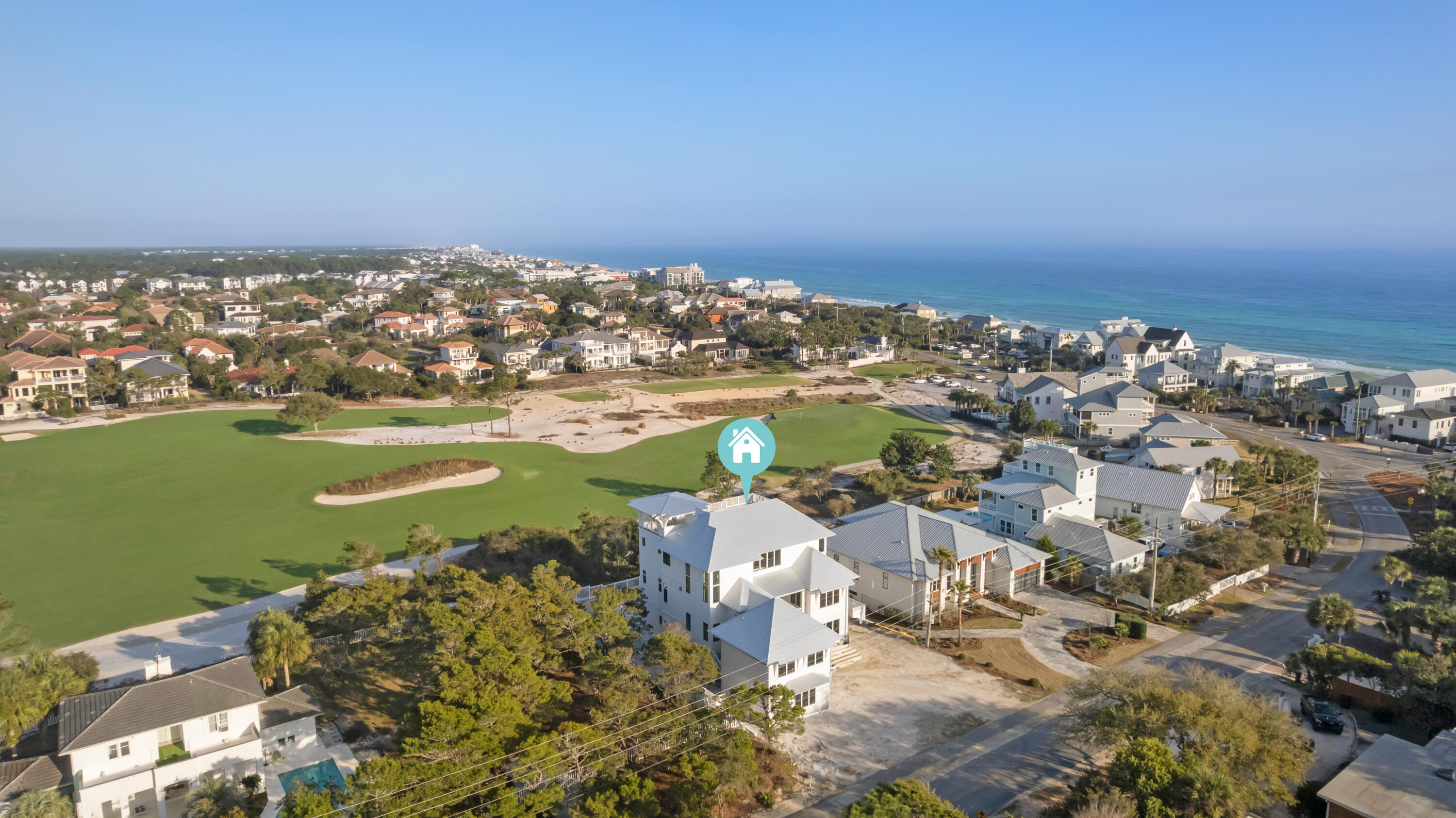 104 Allen Loop Drive Santa Rosa Beach, FL 32459 - Photo 9 of 27 Aerial to Beach