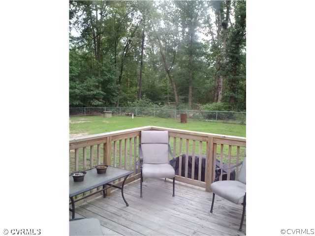 3433 Britton Road Henrico, VA 23231 - Photo 14 of 17 Patio/Deck - Nice 12 x 12 Rear Deck w/Aggregate Pa