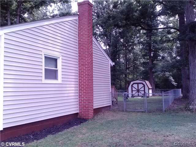 3433 Britton Road Henrico, VA 23231 - Photo 15 of 17 Land/Lot - Side View of Yard w/Storage Shed - Full
