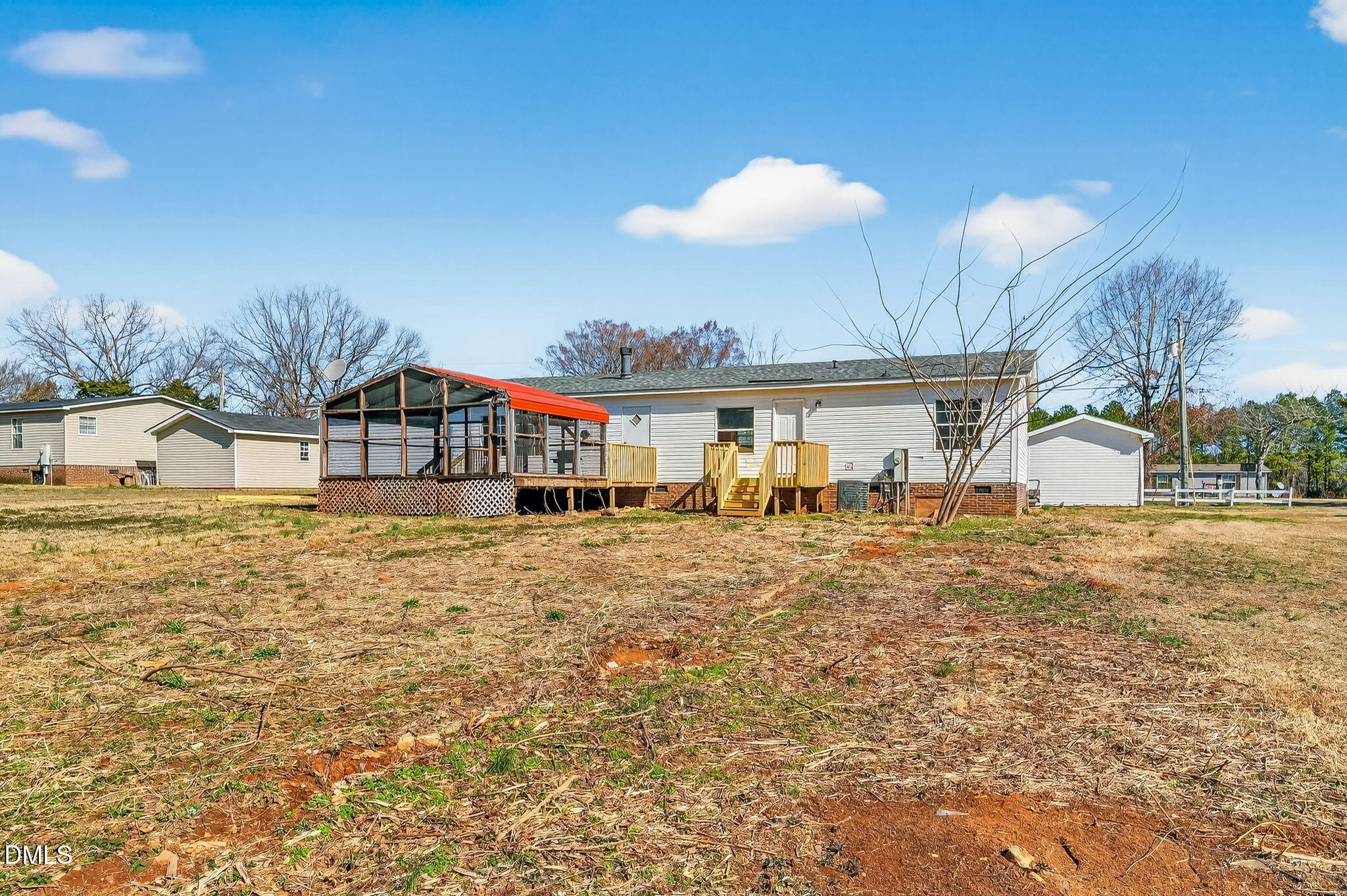 10015 Smith Road Middlesex, NC 27557 - Photo 43 of 48 a view of a house with a yard