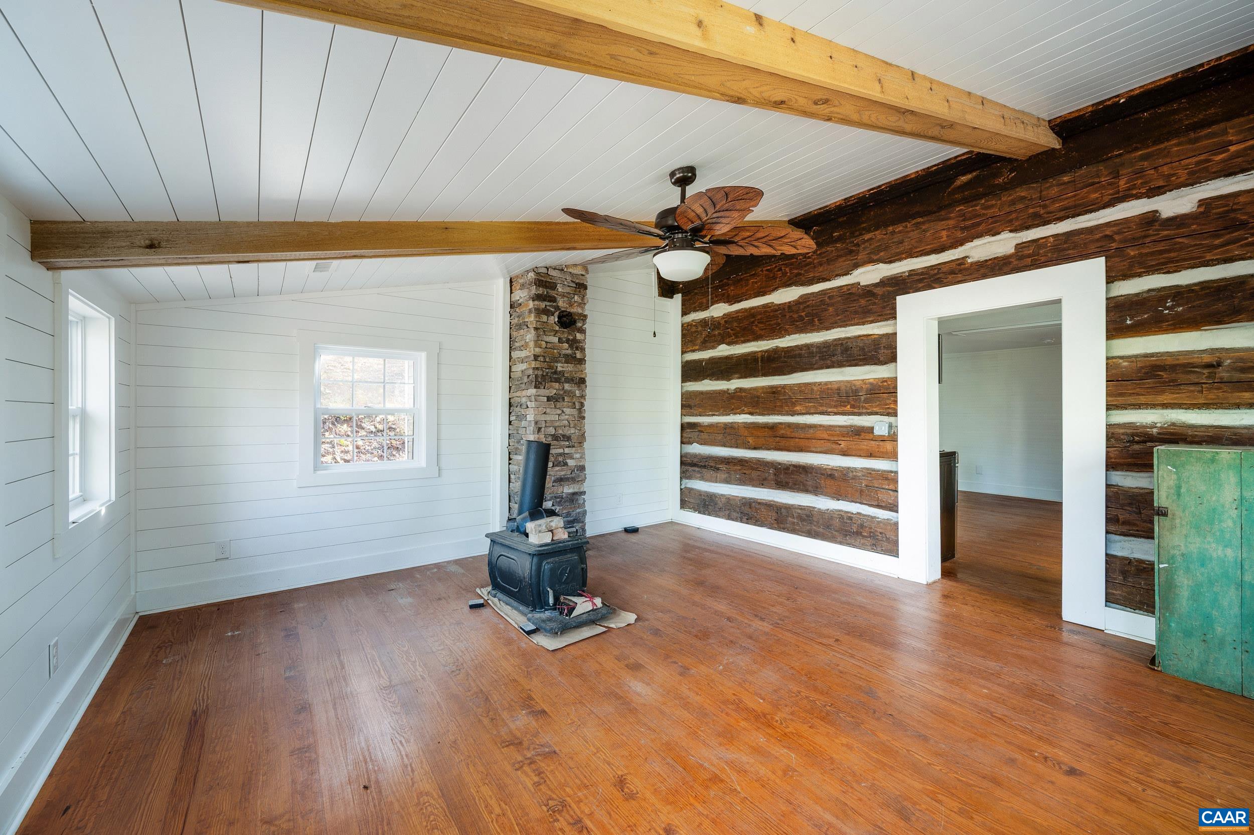 2728 East Branch Loop Roseland, VA 22967 - Photo 15 of 45 a view of empty room with wooden floor and fan