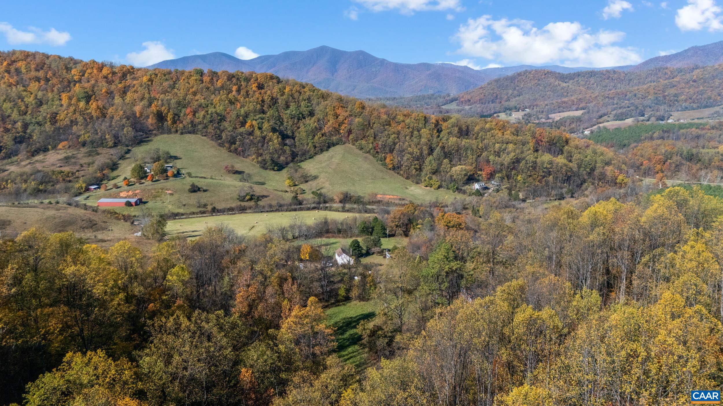 2728 East Branch Loop Roseland, VA 22967 - Photo 27 of 45 a view of a mountain range with lush green forest