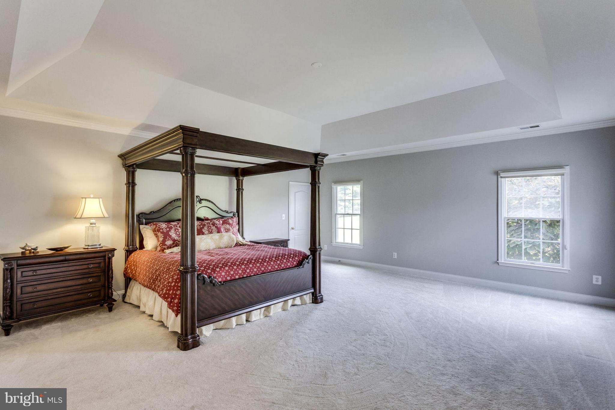 17559 Kinloch Ridge Court Leesburg, VA 20175 - Photo 19 of 30 Master Bedroom with Tray Ceiling