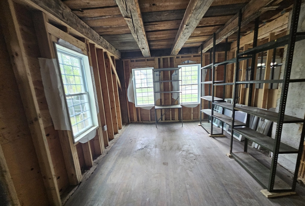 1 Crane Road Chester, MA 01011 - Photo 10 of 12 a view of entryway with wooden floor and stairs
