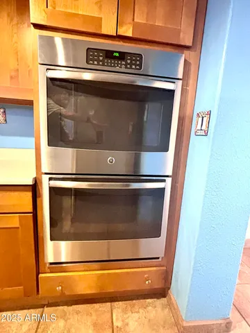 a close view of utility room