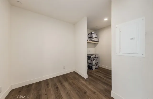 wooden floor in an empty room