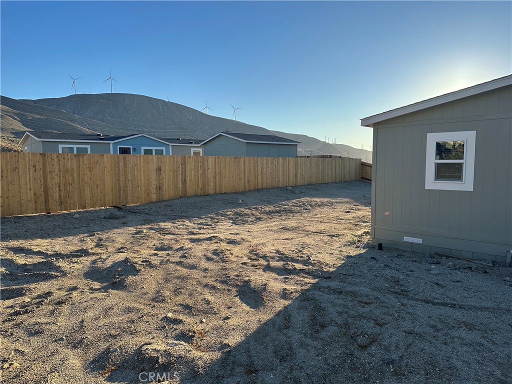 13435 Mesquite Road Whitewater, CA 92282 - Photo 29 of 29 a view of a backyard of the house