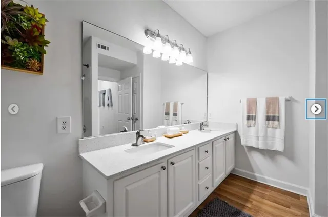 a outdoor living space with furniture and a potted plant