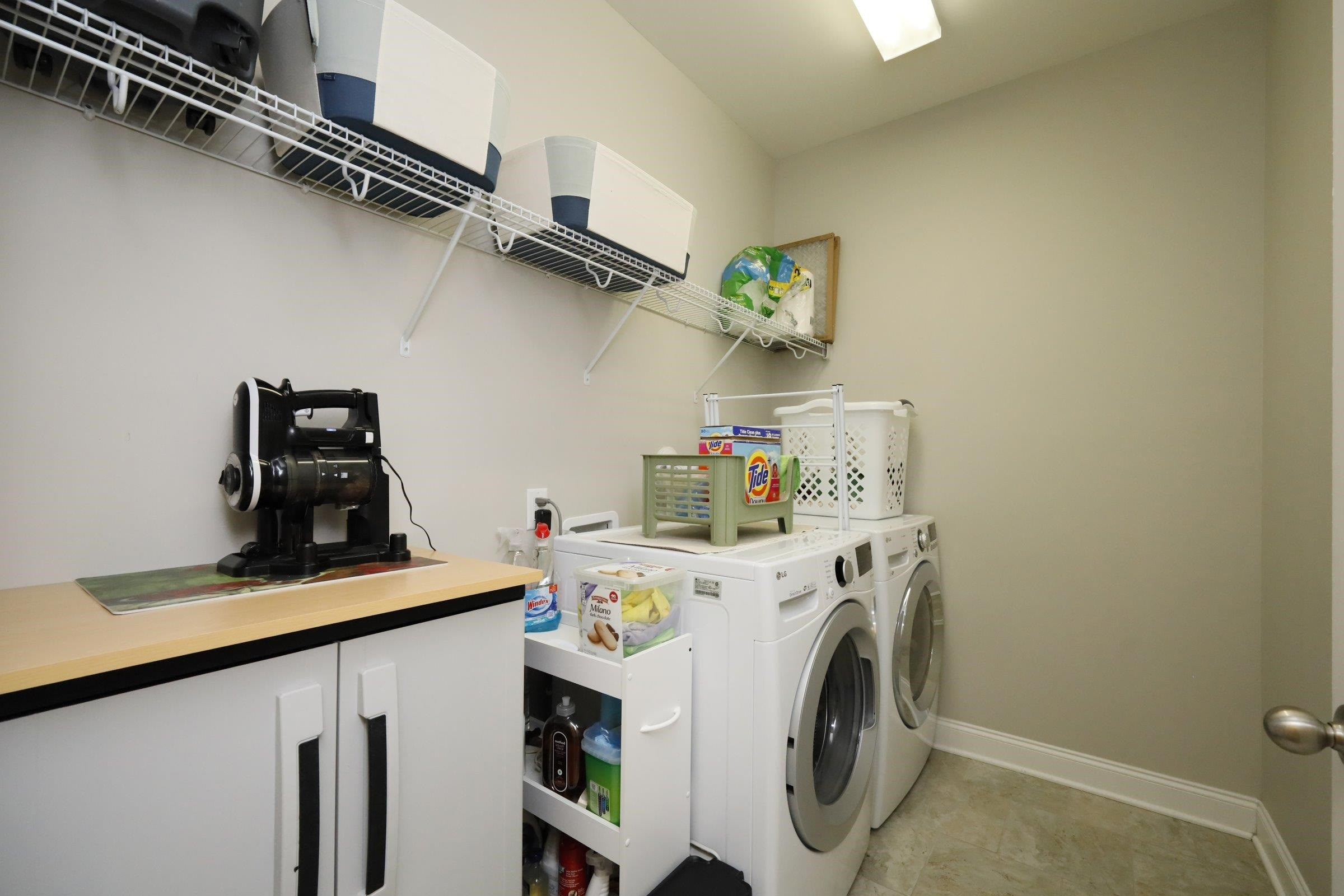1241 Catch Fly Lane Durham, NC 27713 - Photo 18 of 44 a utility room with dryer and washer