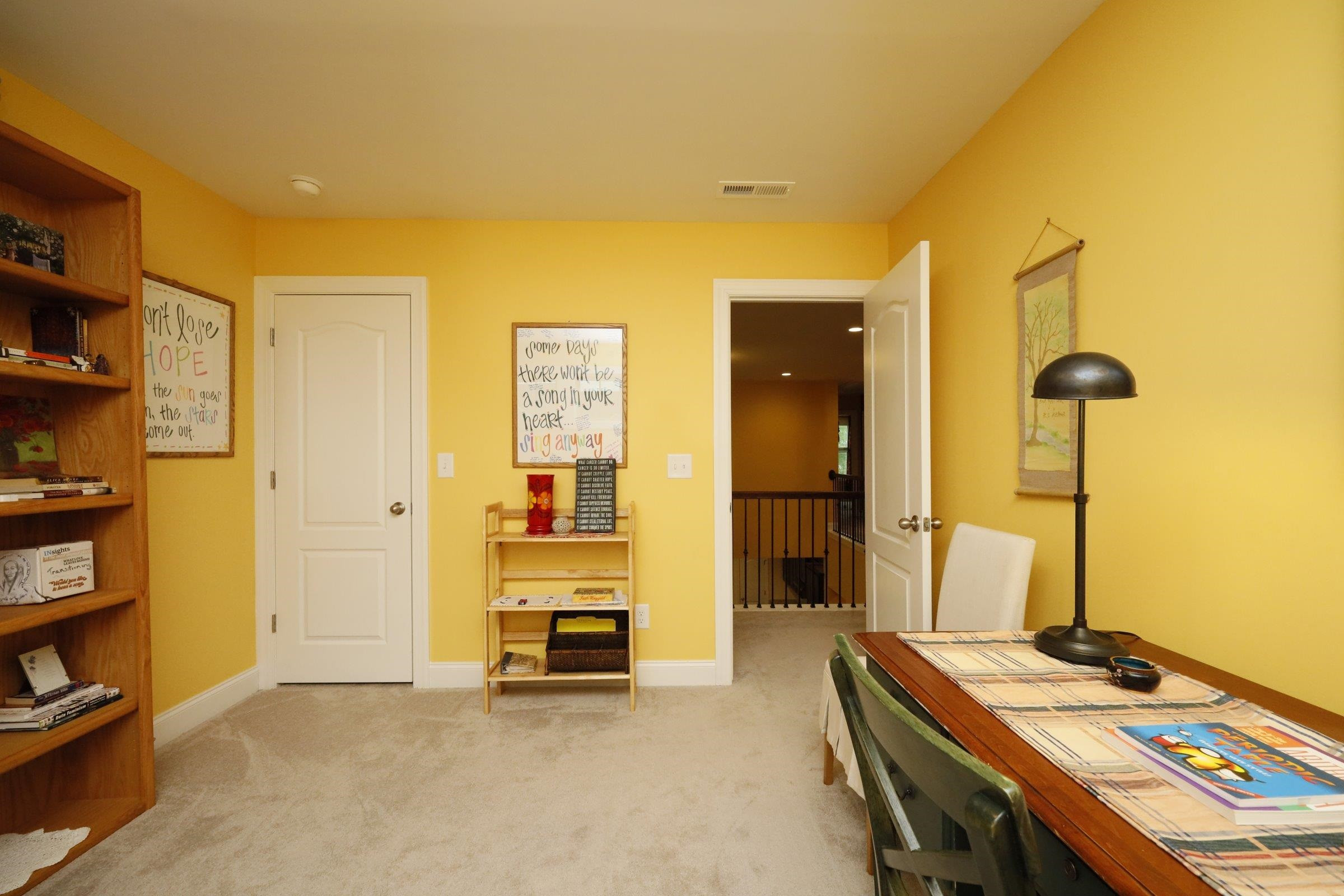 1241 Catch Fly Lane Durham, NC 27713 - Photo 25 of 44 a view of a workspace with furniture and toys