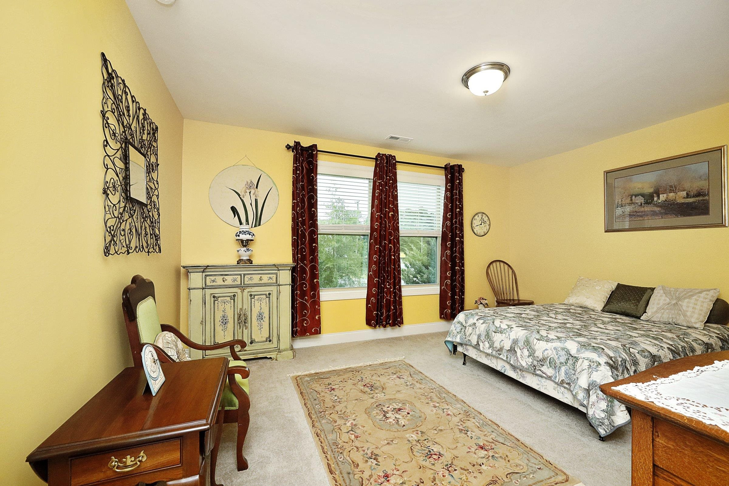 1241 Catch Fly Lane Durham, NC 27713 - Photo 31 of 44 a living room with furniture rug and a table