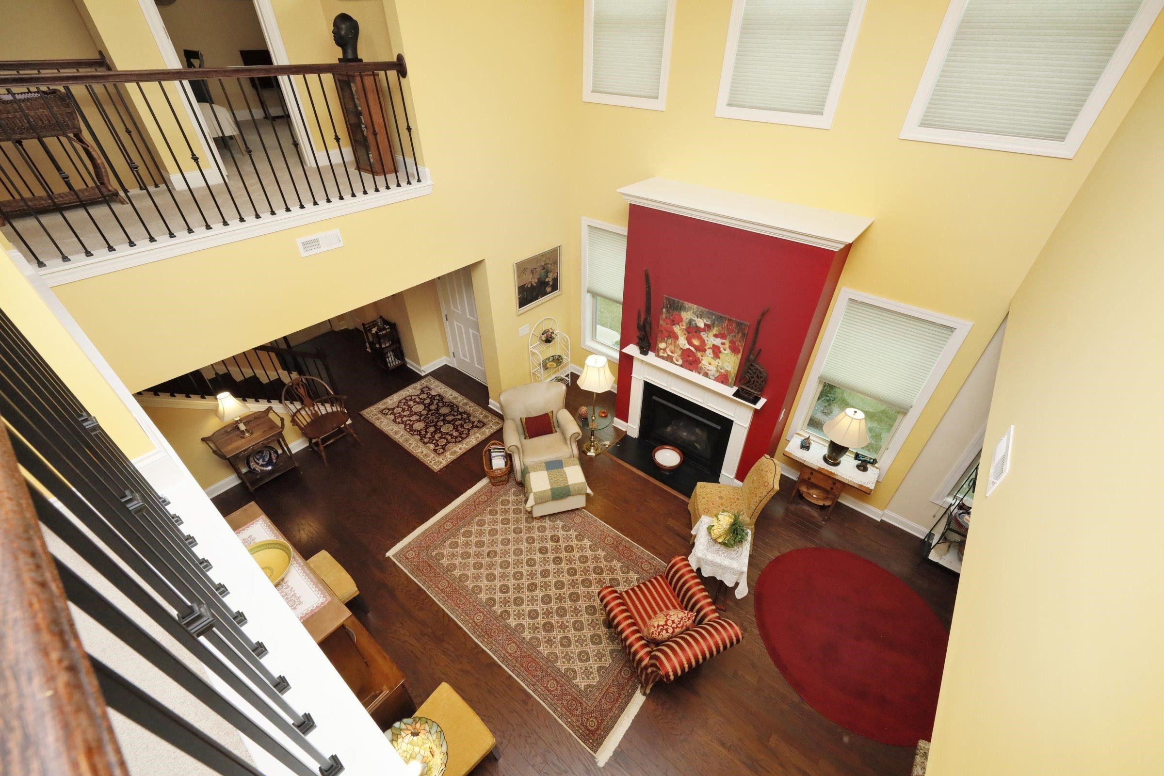 1241 Catch Fly Lane Durham, NC 27713 - Photo 10 of 44 a view of living room with furniture and a rug