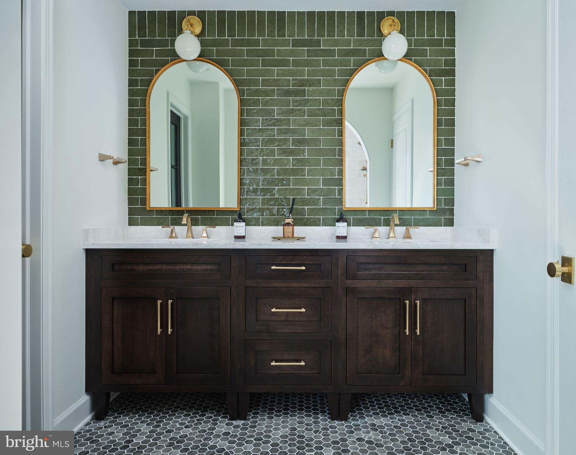 6 Inverness Drive Medford, NJ 08055 - Photo 39 of 62 a bathroom with a sink and a mirror