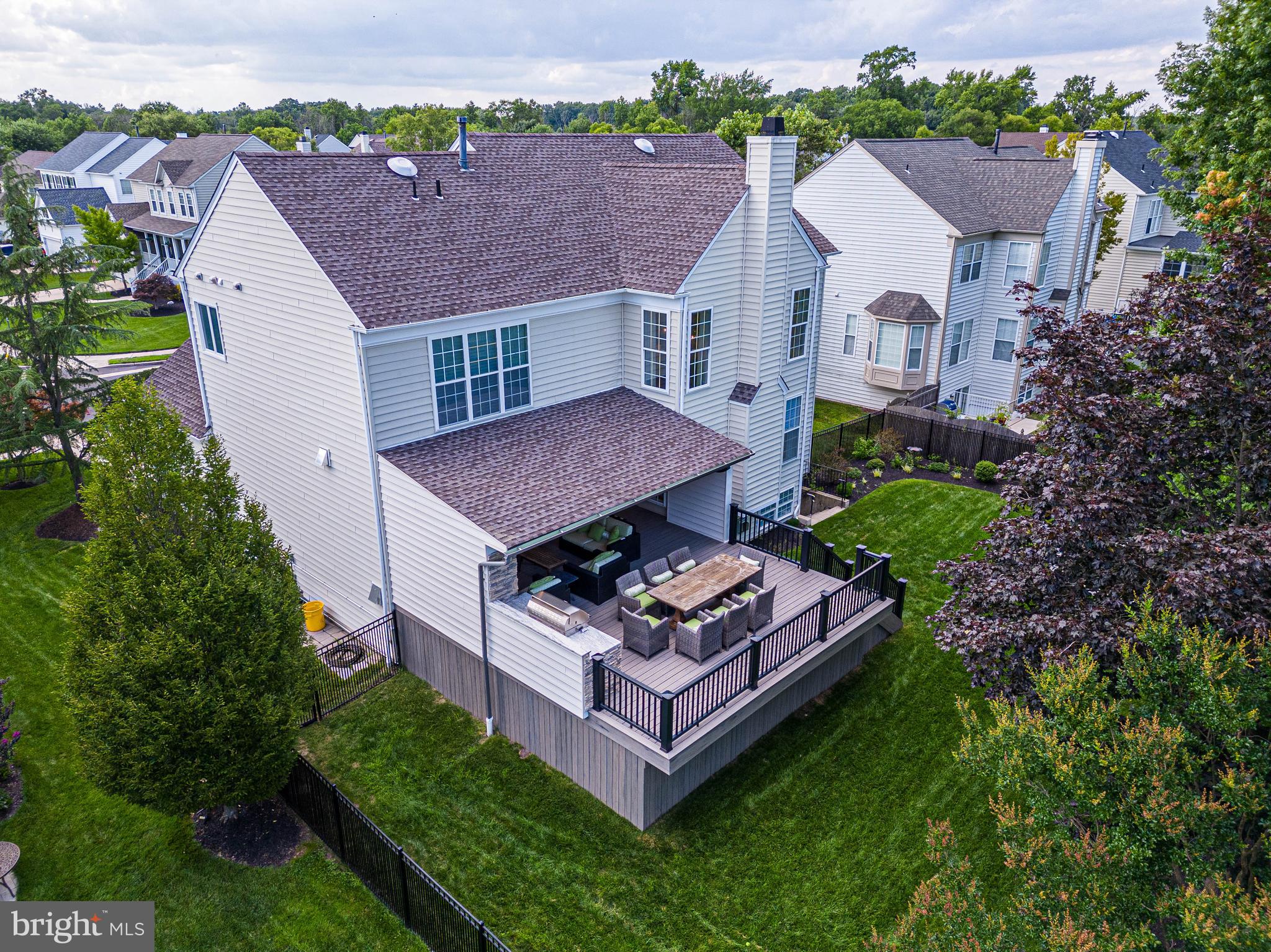 6 Inverness Drive Medford, NJ 08055 - Photo 62 of 62 an aerial view of residential houses with yard and trees