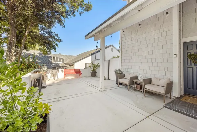 a view of outdoor space and patio