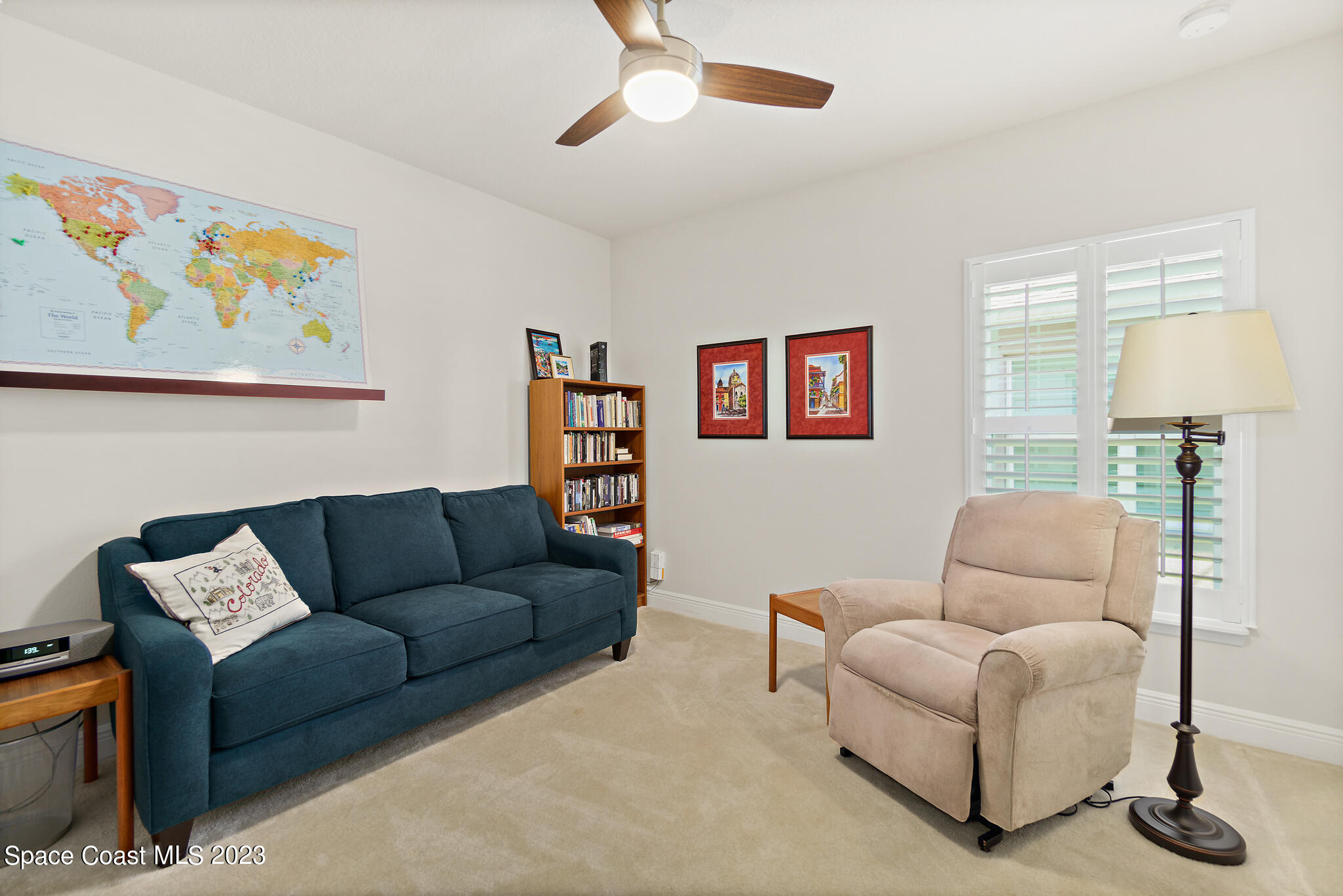 4302 Ruthann Circle Melbourne, FL 32934 - Photo 36 of 45 a living room with furniture and a couch