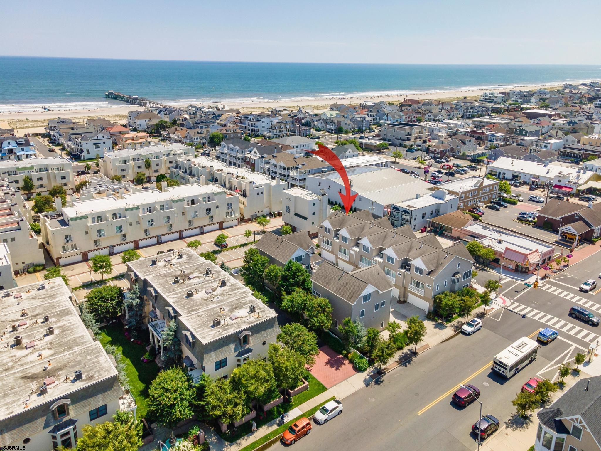 1 South Douglas Avenue, Unit 1 Margate City, NJ 08402 - Photo 41 of 48 an aerial view of multiple house