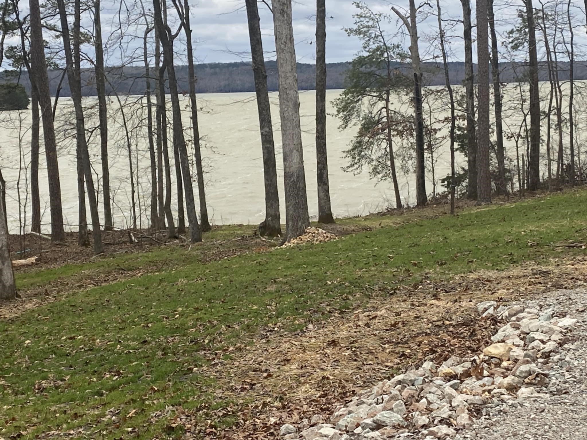 a view of outdoor space with garden