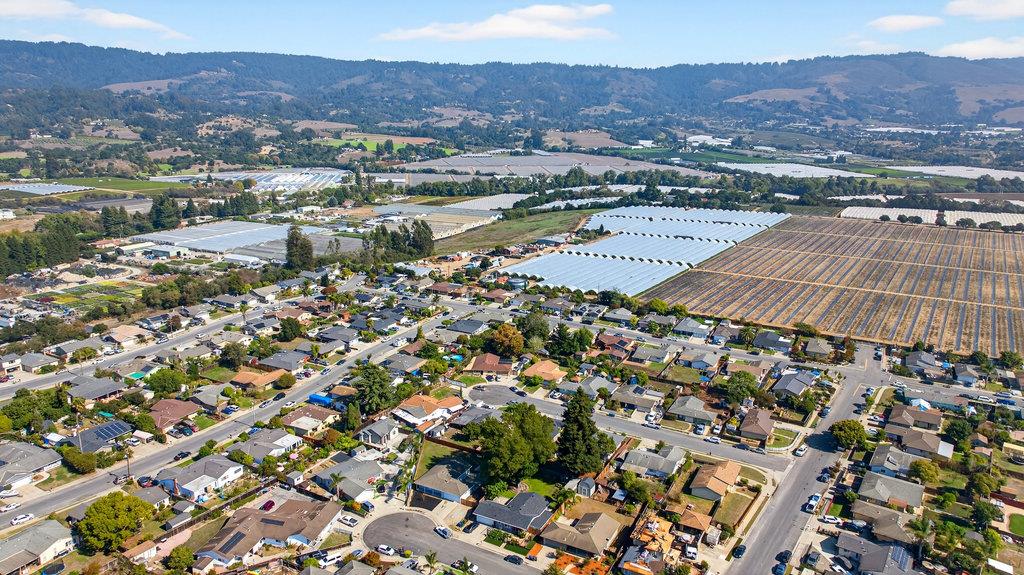 136 Lester Court Watsonville, CA 95076 - Photo 31 of 32 an aerial view of residential houses with outdoor space