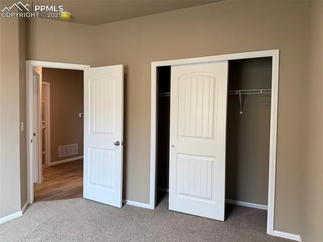 a view of empty room