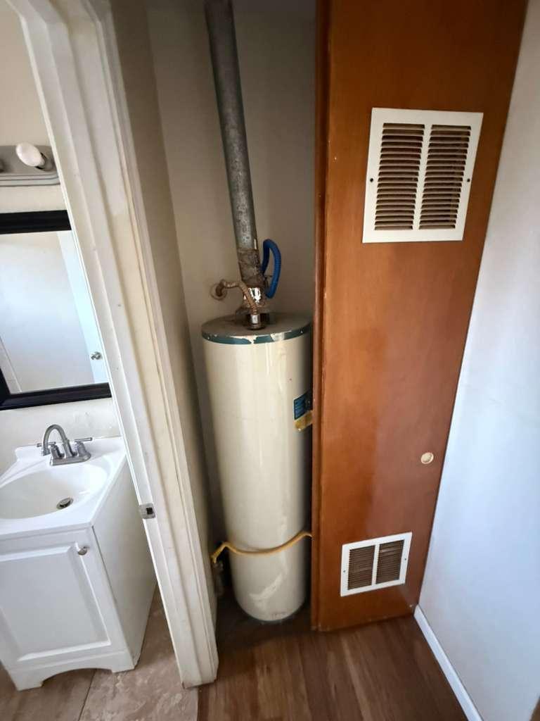 1955 East 8th Street, Unit 1 Douglas, AZ 85607 - Photo 9 of 16 a view of water heater room