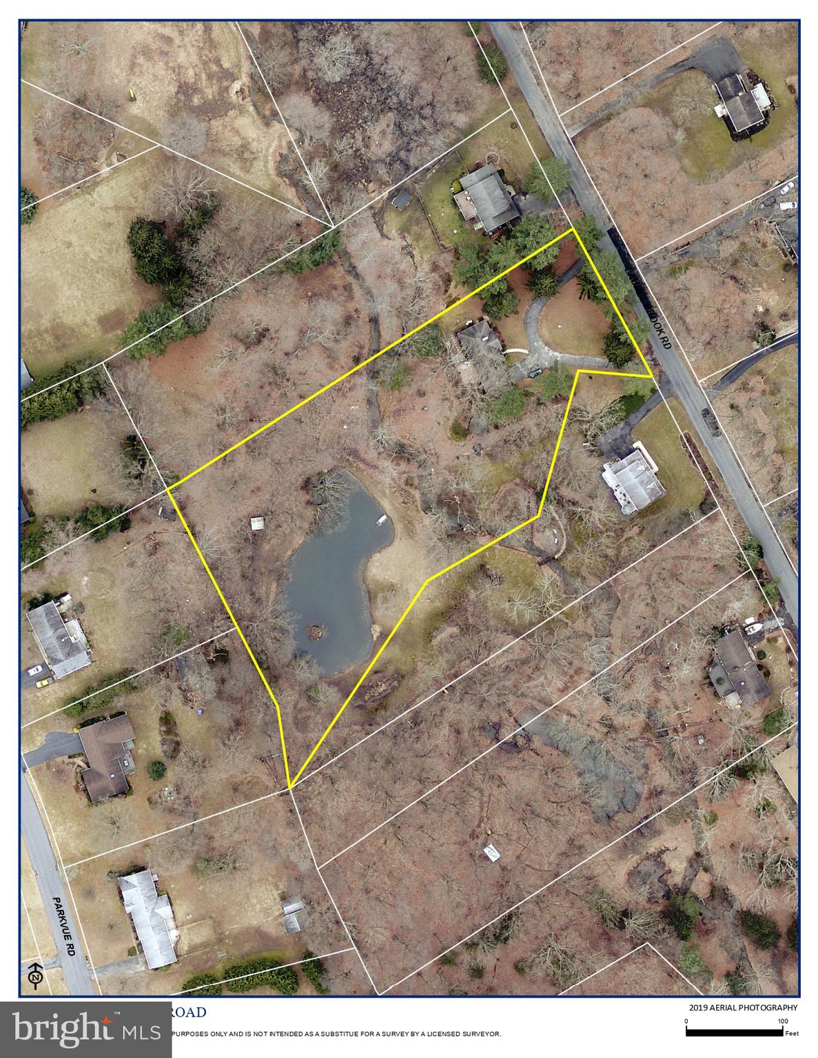 1718 Laurel Brook Road Fallston, MD 21047 - Photo 57 of 60 Aerial shot of lot from Harford County