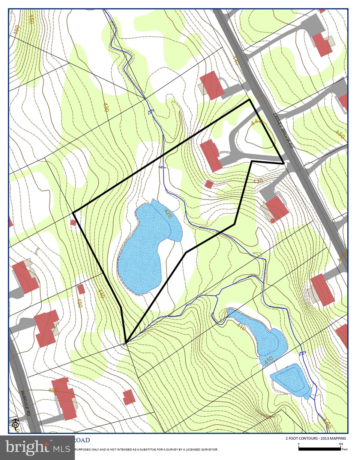 1718 Laurel Brook Road Fallston, MD 21047 - Photo 60 of 60 Topography Map from Harford County