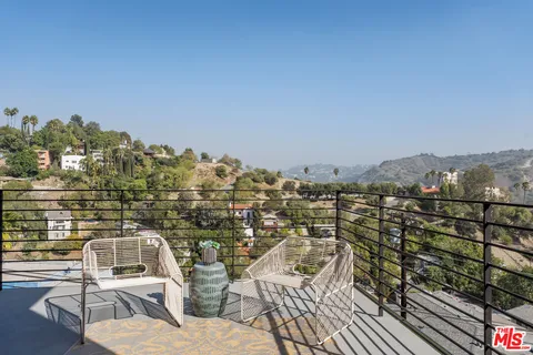 a view of city with ocean view