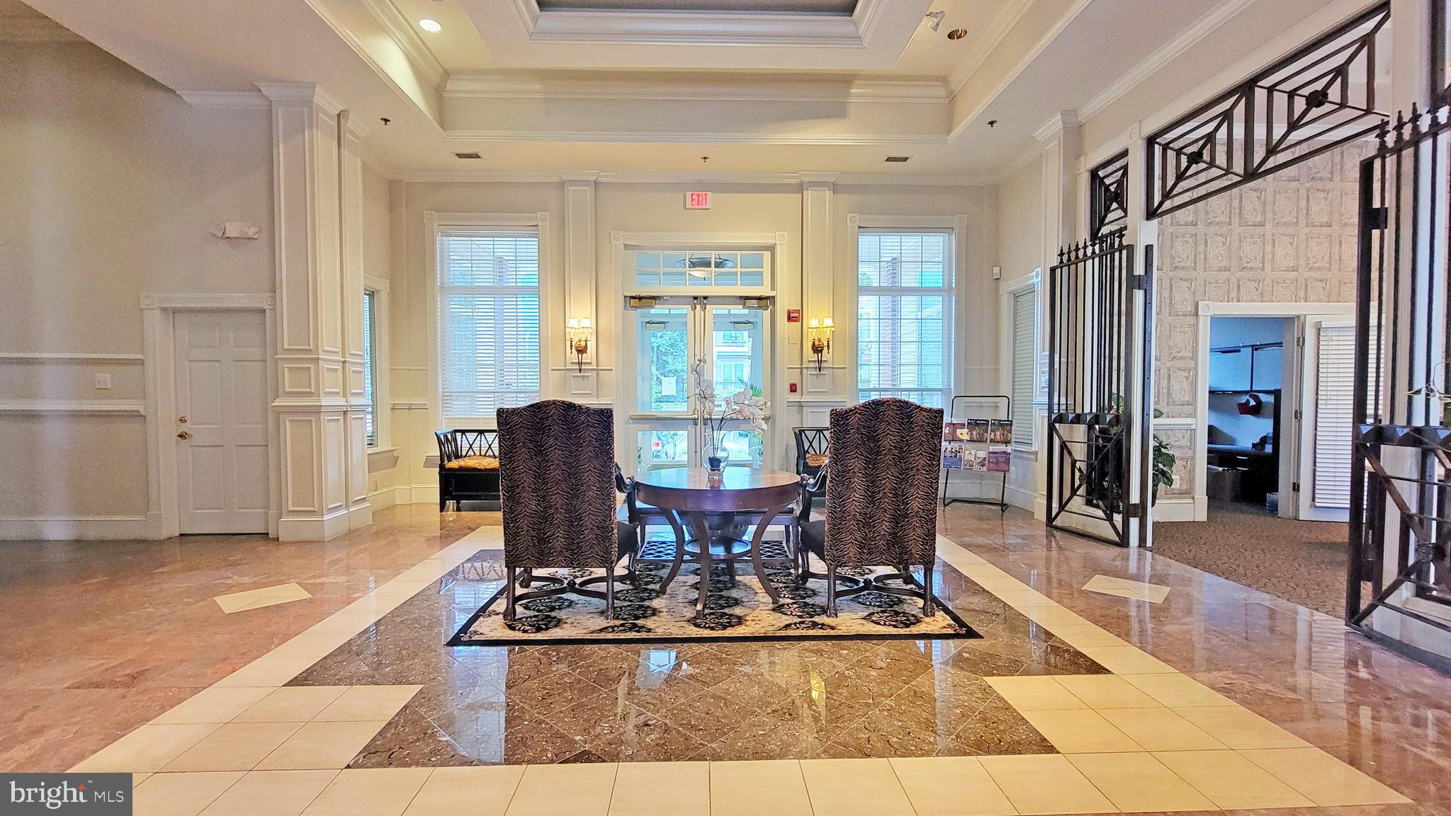 1591 Spring Gate Dr., Unit 3315 McLean, VA 22102 - Photo 41 of 69 ANOTHER VIEW OF THE CLUBHOUSE ENTRY