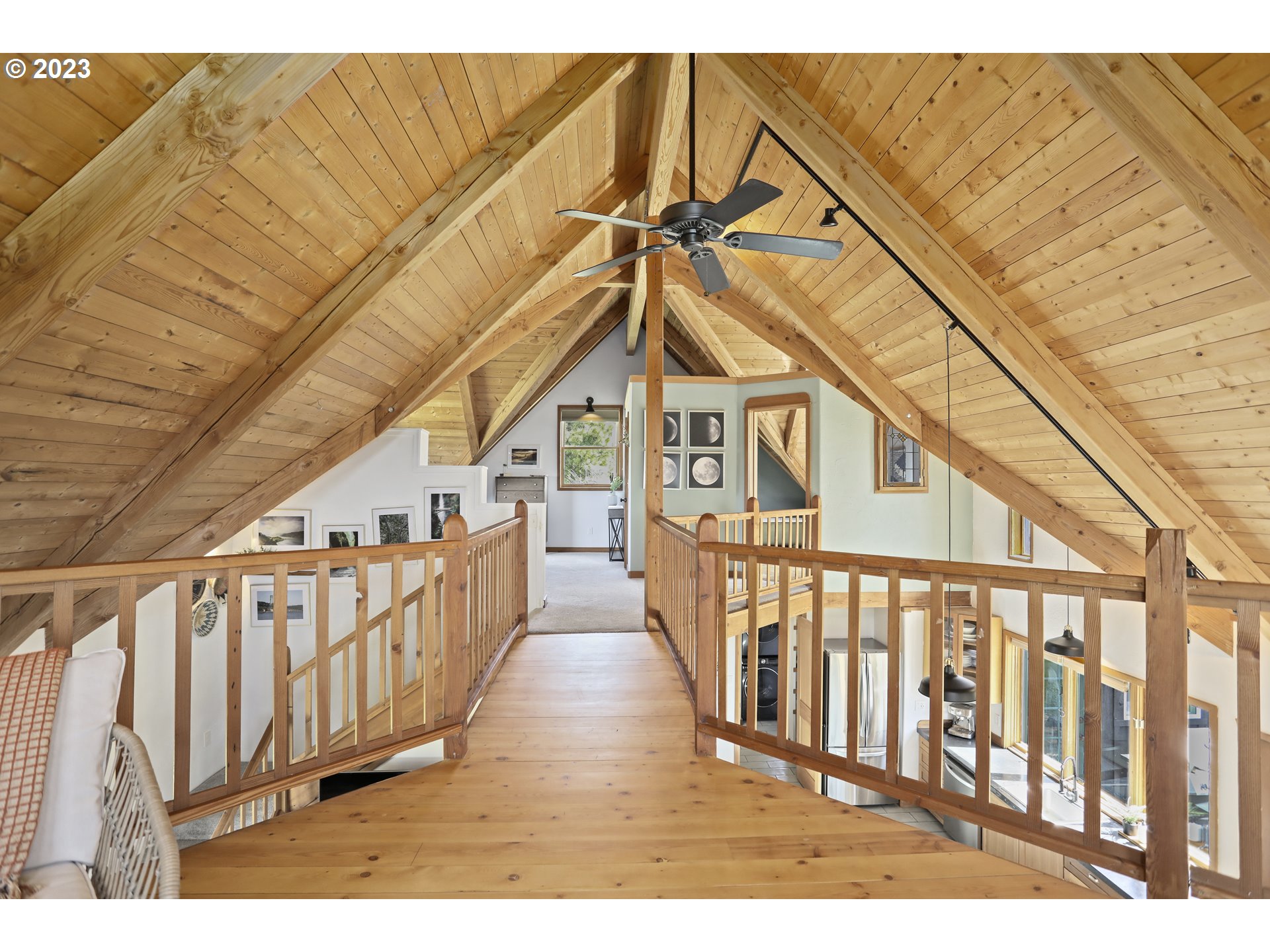 238 Acme Road White Salmon, WA 98672 - Photo 25 of 48 a view of a porch with wooden floor