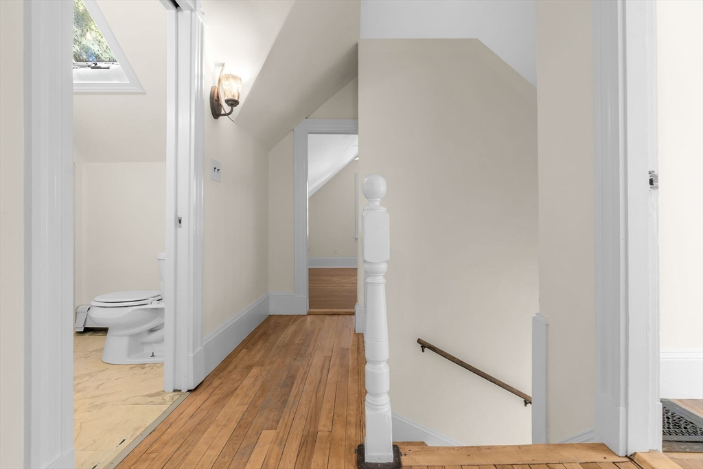 14 1/2 Hampshire Street Danvers, MA 01923 - Photo 25 of 37 a view of a bathroom from a hallway