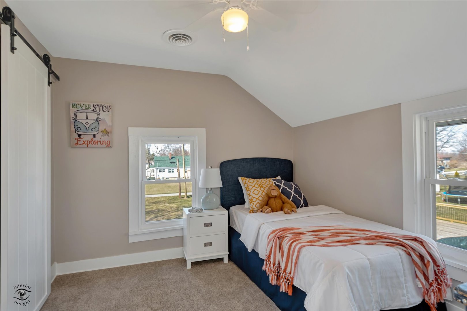 714 Gould Street Beecher, IL 60401 - Photo 19 of 29 a bedroom with a bed and a window