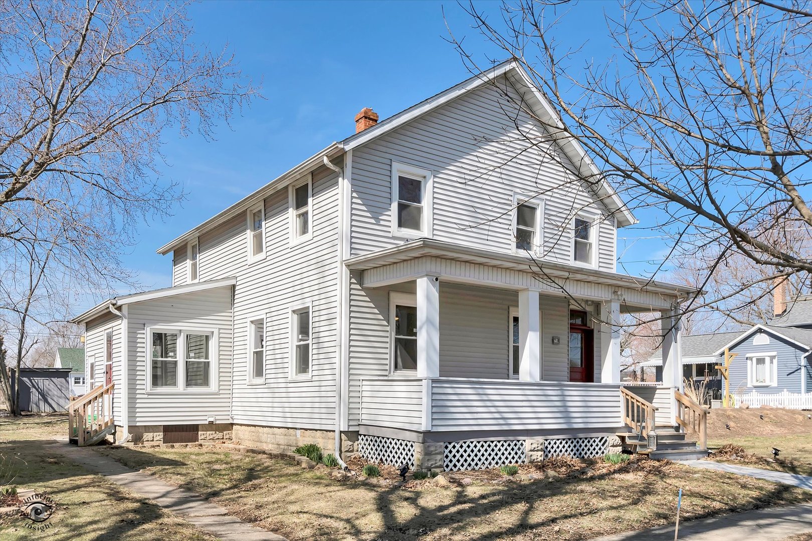 714 Gould Street Beecher, IL 60401 - Photo 2 of 29 a view of a house with a yard