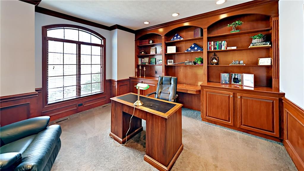 811 Mt Pleasant Road Mars, PA 16046 - Photo 4 of 25 a view of a livingroom with furniture and staircase