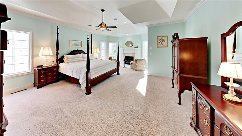 811 Mt Pleasant Road Mars, PA 16046 - Photo 10 of 25 a bedroom with furniture and a flat screen tv