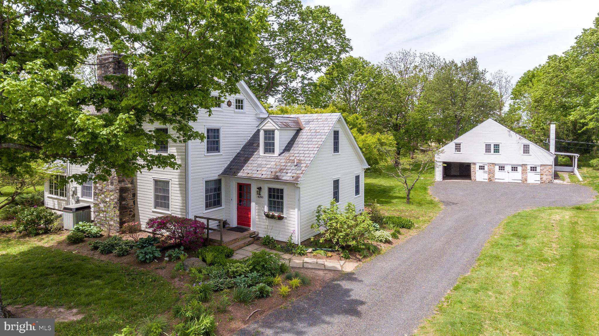 4 Bedroom, 2 full bath Main House on 5.37 acres
