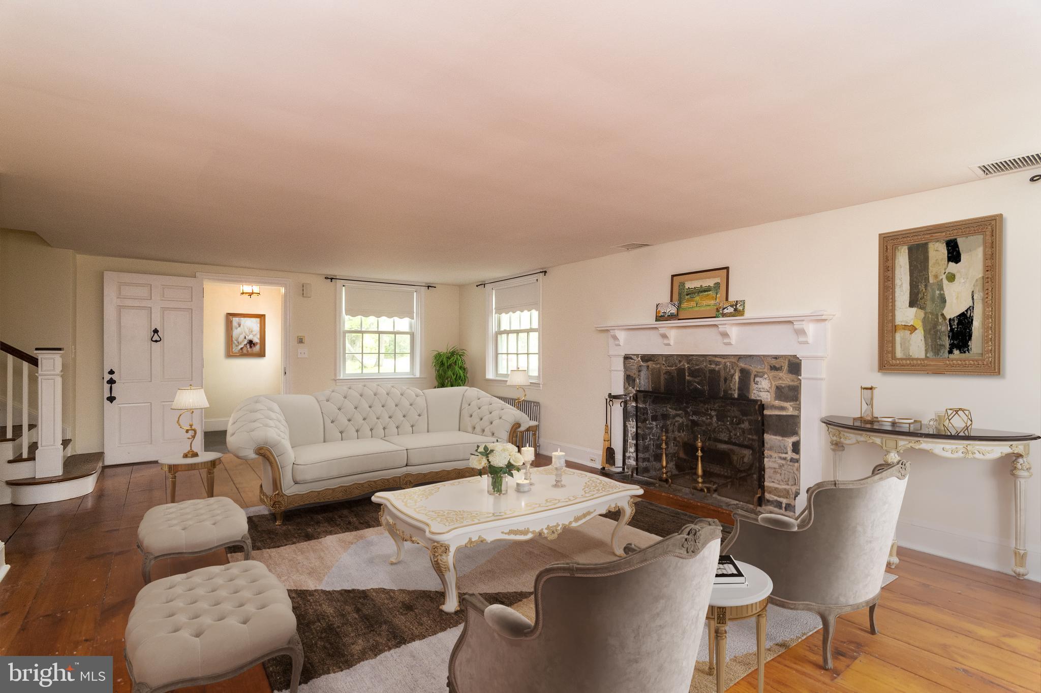 Living/Family Room in Main House