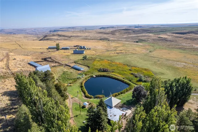 a view of an ocean and beach