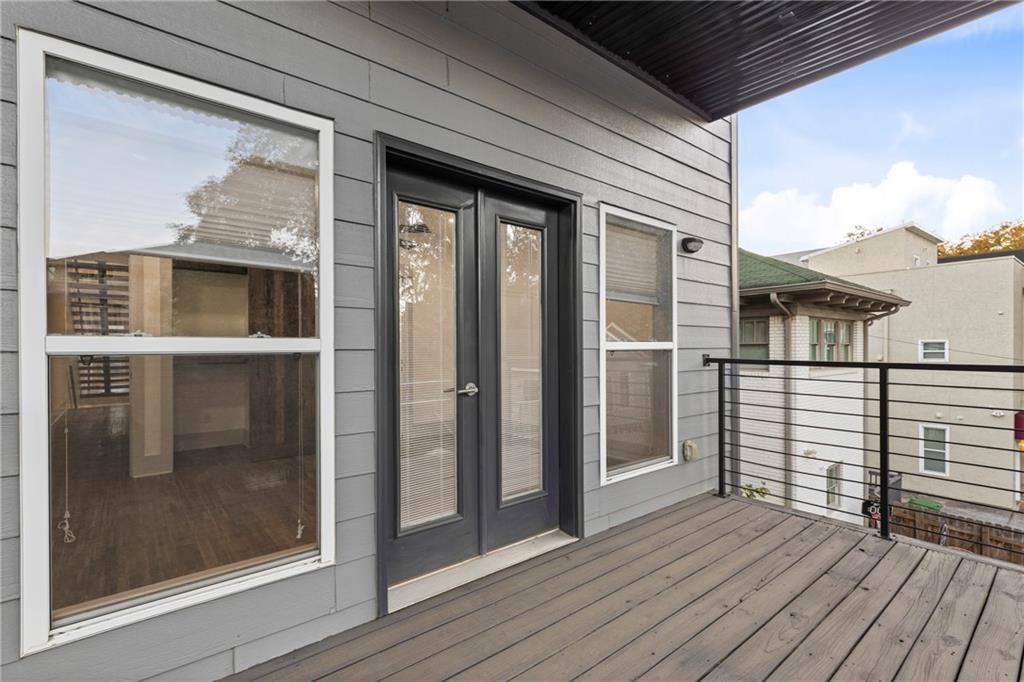 560 John Wesley Dobbs Avenue Northeast, Unit A Atlanta, GA 30312 - Photo 26 of 44 a view of a house with a large window