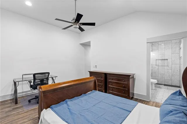 a front view of residential houses