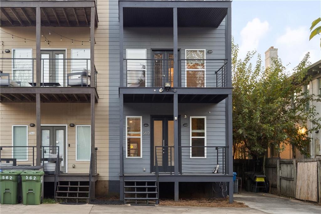 560 John Wesley Dobbs Avenue Northeast, Unit A Atlanta, GA 30312 - Photo 39 of 44 front view of a house