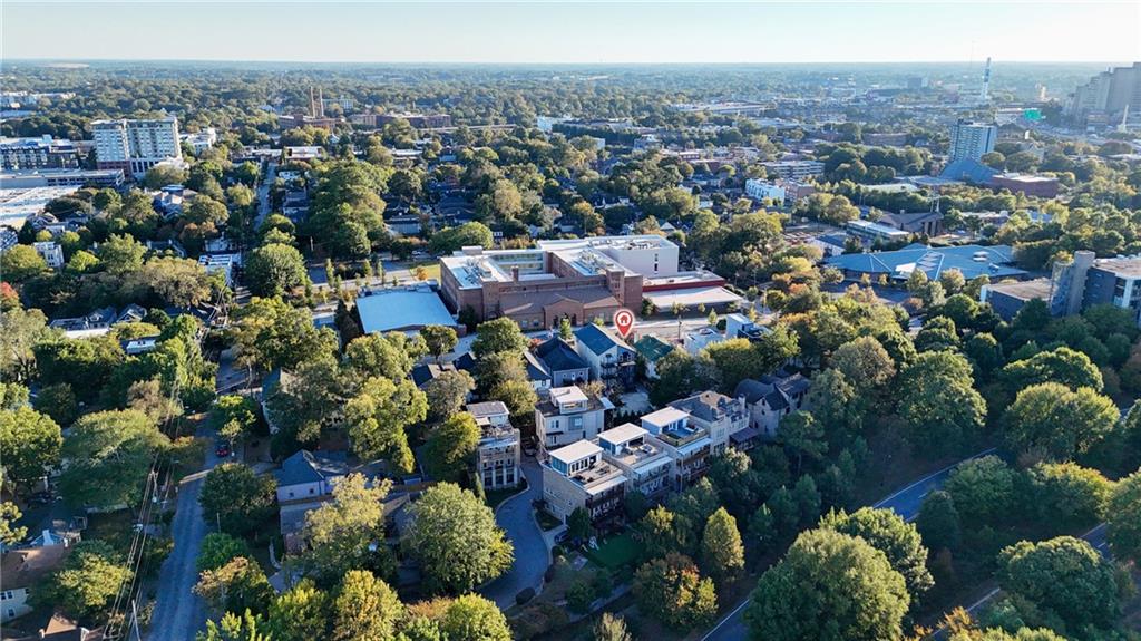 560 John Wesley Dobbs Avenue Northeast, Unit A Atlanta, GA 30312 - Photo 43 of 44 an aerial view of multiple house