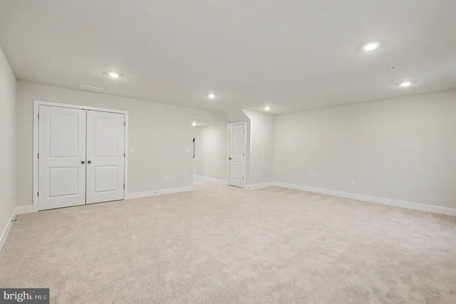 a view of empty room