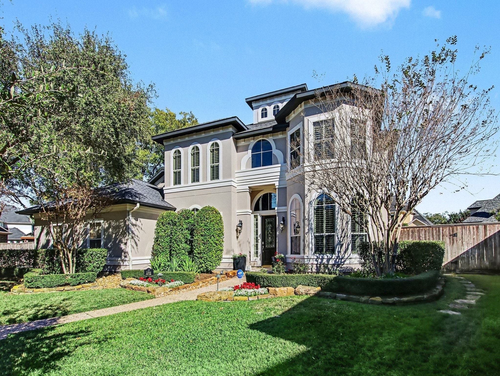 22918 Chaus Court Katy, TX 77494 - Photo 3 of 35 front view of a house with a yard