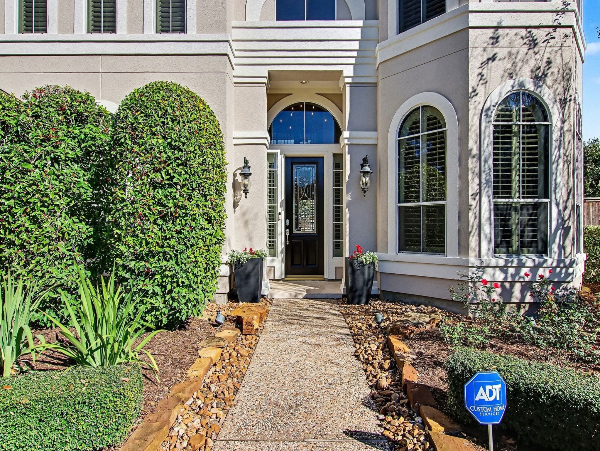 22918 Chaus Court Katy, TX 77494 - Photo 6 of 35 a front view of a house with a garden