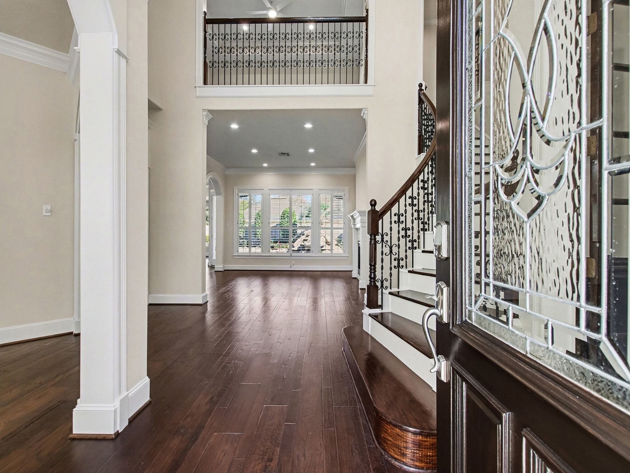 22918 Chaus Court Katy, TX 77494 - Photo 7 of 35 a view of an entryway with wooden floor