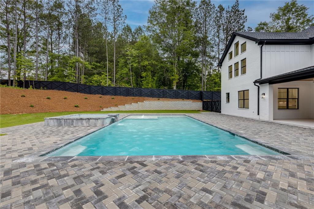 461 Harry McCarty Road Bethlehem, GA 30620 - Photo 71 of 78 a view of yard with swimming pool and trees in the background