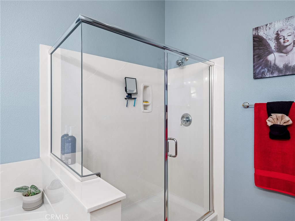 19330 Galloping Hill Road Apple Valley, CA 92308 - Photo 17 of 46 Primary bathroom shower